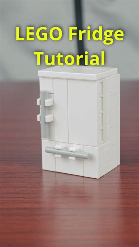 Lego Fridge Tutorial Lego Personalizado Edificio De Lego Amigos De Lego