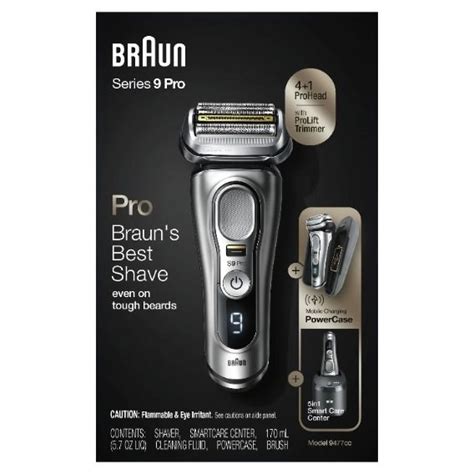 Braun Electric Razor For Men Waterproof Foil Shaver Series 9 9390cc