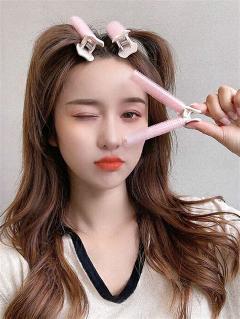2 Pieces Of Hair Root Perm, Curling Edge Curler, Used As A Styling Tool ...