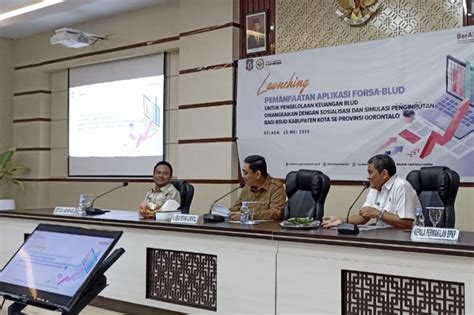 Pemprov Gorontalo Luncurkan Aplikasi Sistem Akuntansi Antara News