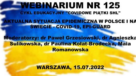 Webinar Nr Aktualna Sytuacja Epidemiczna Covid Epi Guard