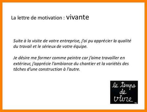 Modele Lettre De Motivation Peintre En Batiment