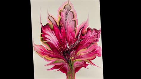 Abstract Floral Paintings Abstract Art Painting Diy Flower Art