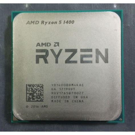 Amd Am4 Ryzen 5 1400 32ghz 4 Cores 8threads Socket Am4 Shopee Thailand