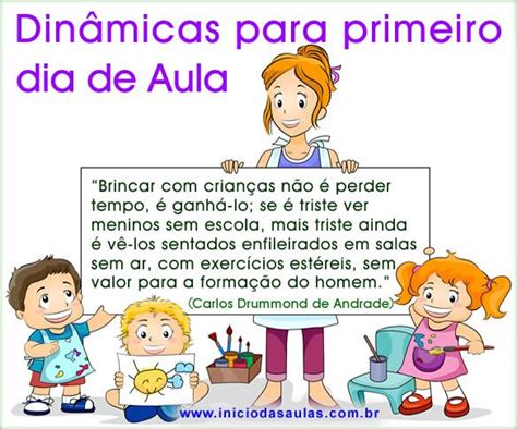 6 Dinâmicas para o Primeiro dia de Aula APRESENTAÇÃO Primeiro dia