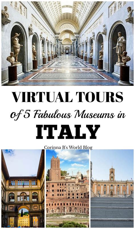 5 Fabulous Italian Museums With Free Virtual Tours - Corinna B's World