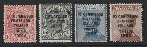 Italy Kingdom Philatelic Congress Complete Intact Catawiki