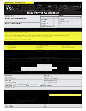 Easy Permit Application City Chicago Complete With Ease Airslate Signnow