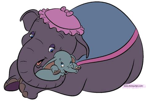 Dumbo and his mother Mrs. Jumbo | Dumbo baby shower, Dog movies, Cute stitch