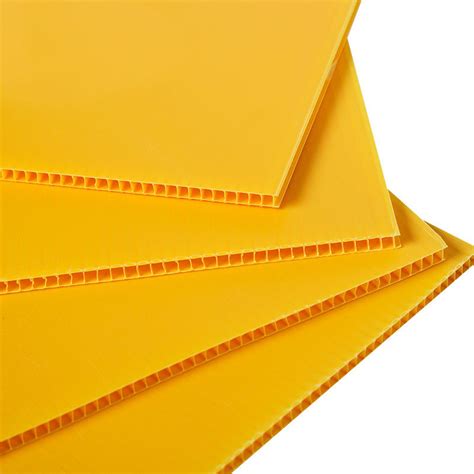 Eco Friendly Plastic Polypropylene Hollow Sheets Board PP Corrugated