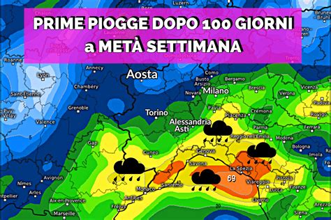 Meteo Medio Termine Arriva La Pioggia A Met Settimana Dati Meteo Asti