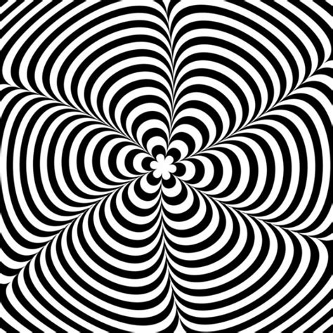 Moving Black and White Illusion