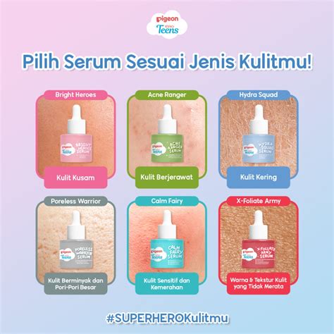 Jual Pigeon Teens Serum Ml All Varian Lengkap Acne Ranger Bright