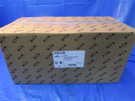 Nib Cooper B Line Screw Cover Wireway 12x12x24 121224gnk Type 1 No