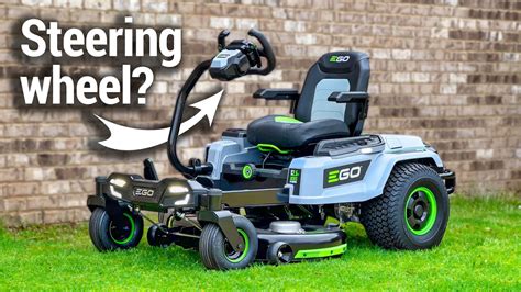 EGO E Steer Electric Zero Turn Mower My Honest Review YouTube