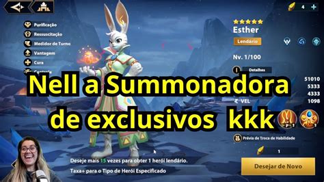 SUMMONADA EM BUSCA DA COELHA NA CONTA NOVA AJUDINHA DA NEL