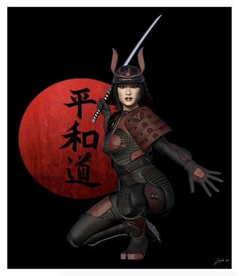 SAMURAI BUSHIDO WARRIOR 3D Render | RenderHub Gallery