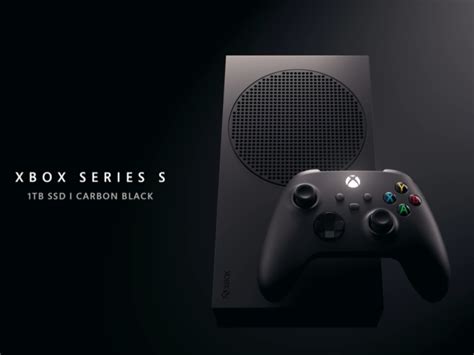 Xbox Series S Carbon Black Comes With 1tb On September 1st