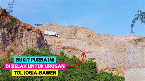 Proyek Tol Jogja Bawen Di Kabupaten Magelang Ambil Tanah Urug Dari