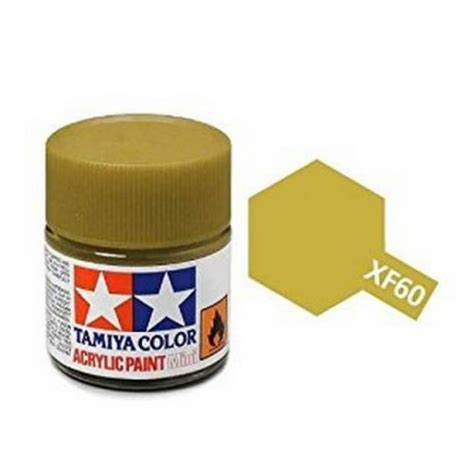 Tamiya Acrylic Paint Xf Flat Dark Yellow Ml De Heilige