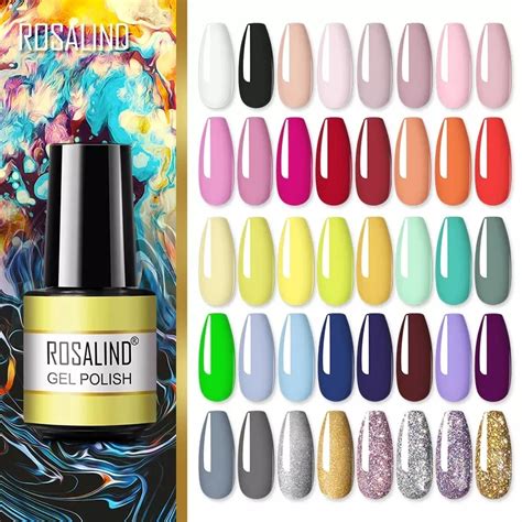 Rosalind Vernis À Ongles Gel Hybride Semi permanent Pour Manucure Et