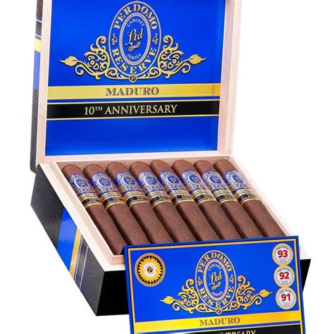 Perdomo Reserve 10th Anniversary Maduro Super Toro Box Of 25 El Cigar