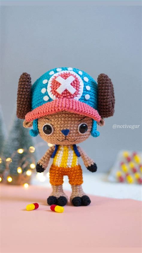 TONY TONY CHOPPER Amigurumi One Piece Crochê