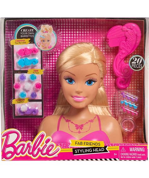 Giochi Preziosi Barbie Fashionistas Styling Head Glam Party Barbie Glam