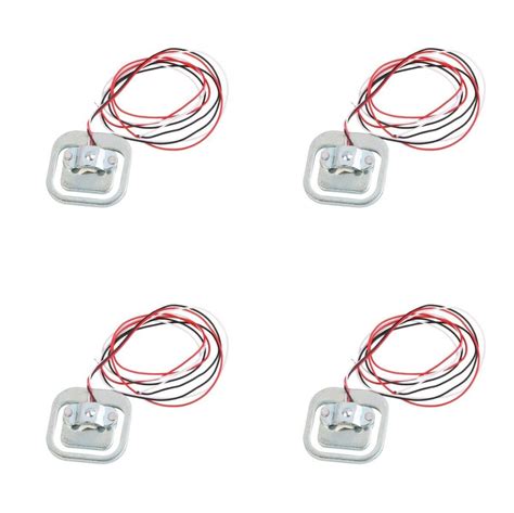 4 Pc Pro3D 50kg Half Bridge Experiments Body Scale Load Cell Sensor