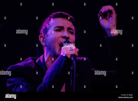 Singer Marc Almond Live In Athens Stock Photo Alamy