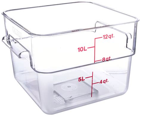 Cambro Sfscw Pote Quadrado L Camsquare Transparente