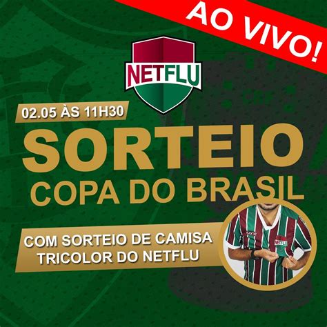 Agora Ao vivo Sorteio oitavas Copa do Brasil Fluminense Últimas