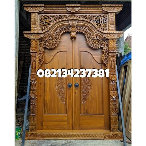 Jual Gebyok Pintu Gapura Meter Jati Di Lapak Gebyok Ratu Jati Bukalapak