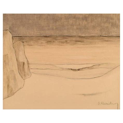 Lars Eklind, Swedish Artist, Oil on Canvas, Modernist Landscape, at 1stDibs