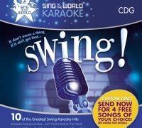 Sing To The World Karaoke Swing Hits Cd G Various Artists Amazon