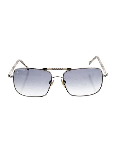 Louis Vuitton 2009 Conspiration Pilote Sunglasses Grey Sunglasses Accessories Lou689837