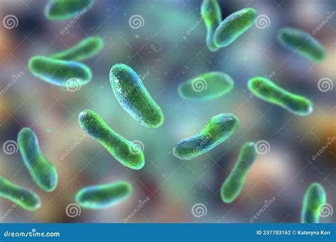 Bacteria Coxiella Burnetii Stock Illustration