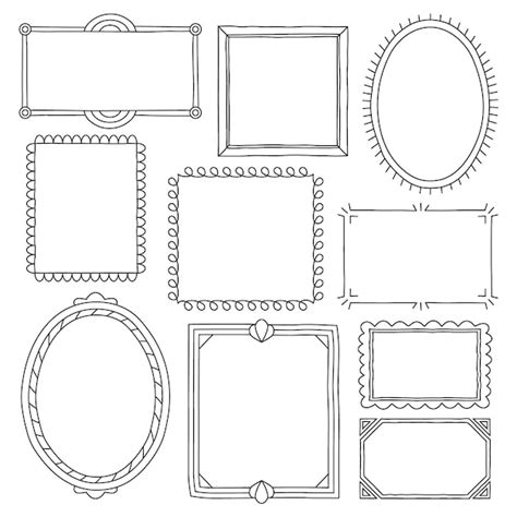 Picture Frame Template Free Printable