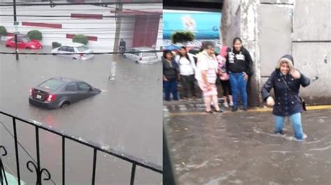 Videos Lluvia Intensa Provocó Inundaciones En Atizapán Y Cuautitlán