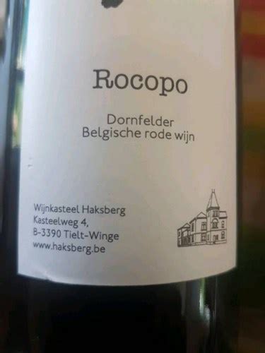 Haksberg Rocopo Dornfelder Vivino