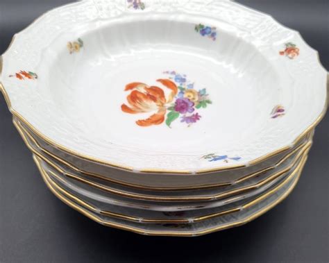 Teichert Werke Stadt Meissen Table Service Flower Pattern