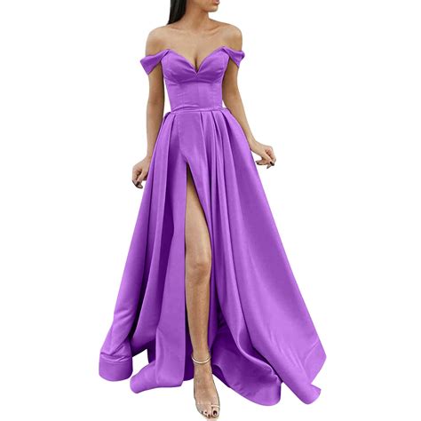 Gzwyht Summer Dressesdresses For Women 2024 Prom Dresses Ladies Long