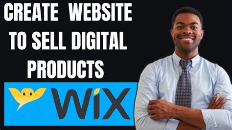 HOW TO CREATE WIX WEBSITE TO SELL DIGITAL PRODUCTS ONLINE YouTube