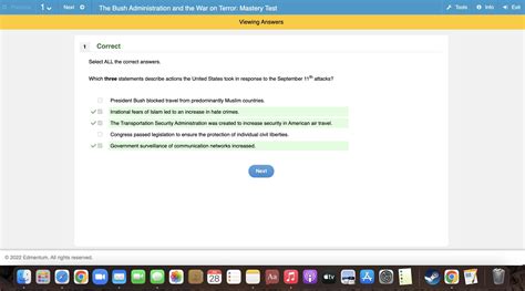 Which Three Statements Describe Actions The United States Took In