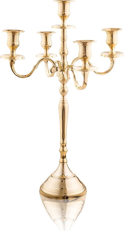 Gold Candle Candelabra