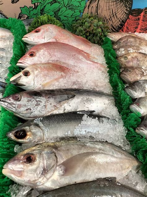 Fresh Red Snapper From Indonesian Seas Stock Photo Image Of Fishermen
