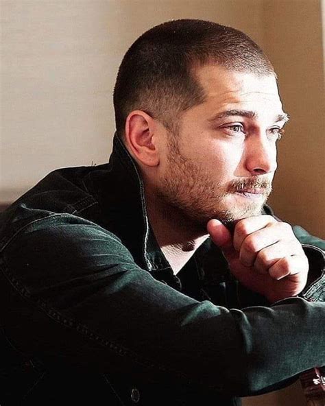 Çağatay Ulusoy Içerde Telenovelas Buzz Cut Actor Model Turkish