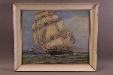 Clipper Ship Seascape Painting