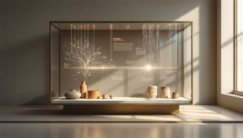 floating museum display image minimal floating museum