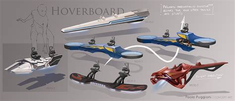 Hoverboard Concepts - Paolo Puggioni - Concept Art | Hoverboard, Concept art, Robot concept art